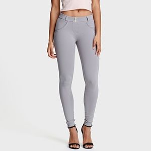 Freddy WR.UP® Fashion Pants Mid Rise Full Length Grey